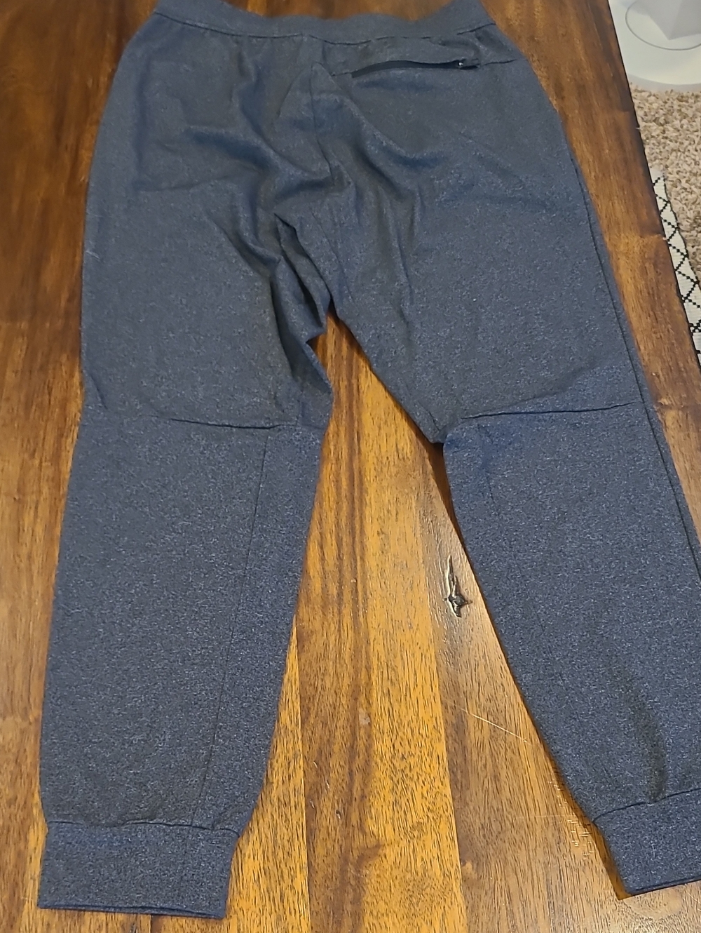 Lululemon Intent Jogger Mens Medium Heathered Grey Charcoal Pants - Picture 4 of 5